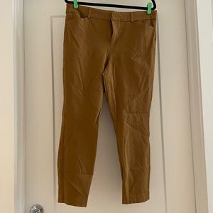 Dark tan Old Navy Pixie pants size 14
